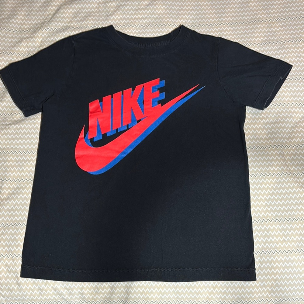 Nike T-Shirt with Red and Blue Logo
